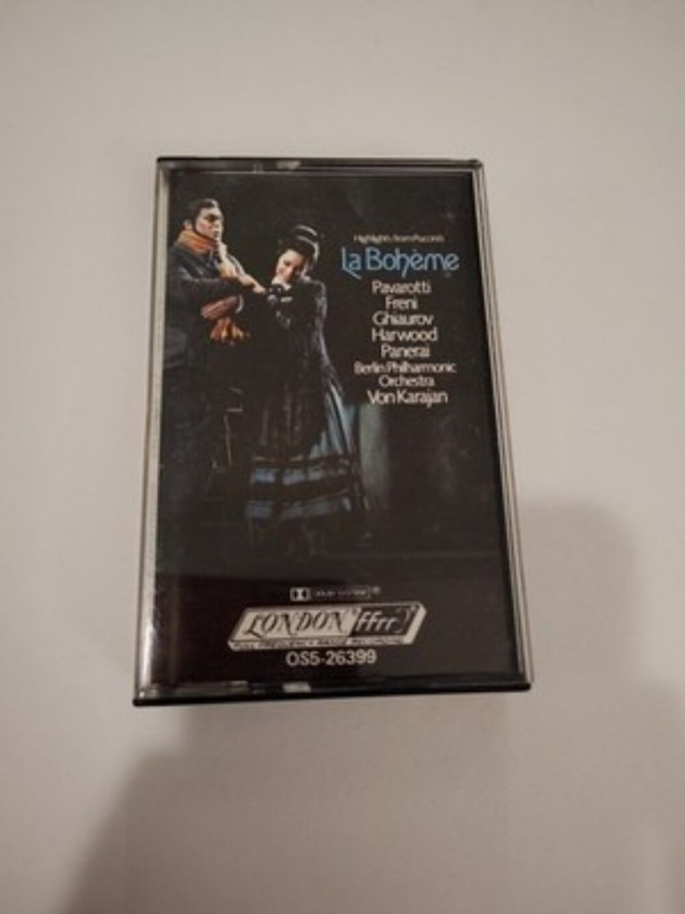Opera La Boheme Cassette Tape 70's Excellent Condition Tested